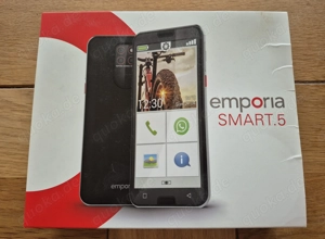  emporia SMART 5, schwarz, 64GB - Seniorentelefon   Seniorenhandy in sehr gutem Gebrauchtzustand Bild 5