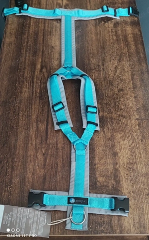 Anny X Geschirr M Grau Ice Blau