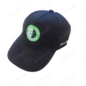 Basecap schwarz SC Eltersdorf gestickt mit logo 