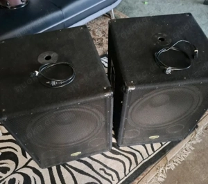 2 X SAMSON 18Zoll aktive Subwoofwer