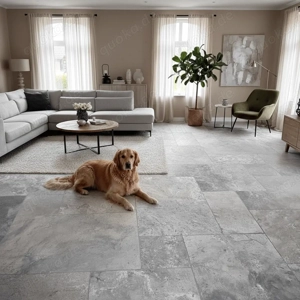 Neu ! 192.4 m2 Silver Travertin Römischer Verband 1.2 cm