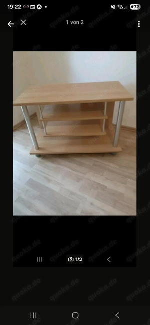 V-Wagen mit Rollen, 80x54x40cm, 3 Fächer