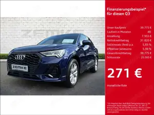 Audi Q3 Sportback 45 TFSI quattro S tronic S line Navi Dig