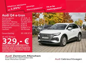 Audi Q4 e-tron 40 AHK/Navi+/SONOS