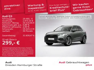 Audi Q3 35 TFSI advanced LED Navi AHZV S tronic