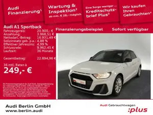Audi A1 S line 25 TFSI 5-G. VIRTUAL SITZHZG