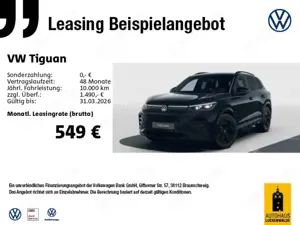 Volkswagen Tiguan 2.0 TDI 4M R-Line Black DSG *MATRIX*AHK*