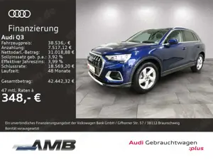 Audi Q3 Advanced 35 TFSI S-tr/AHK/Nav+/Standhz/01.30G