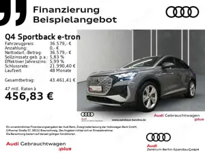Audi Q4 e-tron 50 qu. S line *PANO*SONOS*