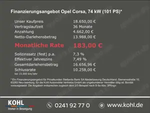 Opel Corsa GS 1.2 Turbo 100PS LED PDCv+h SHZ DAB Bild 3