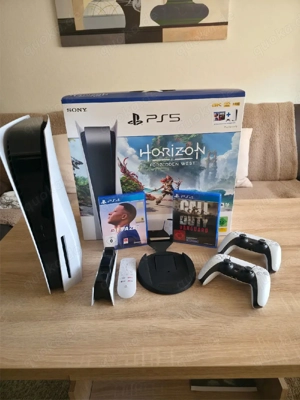 sony Playstation 5 horizon edition spiel Konsole mit 2 controller 