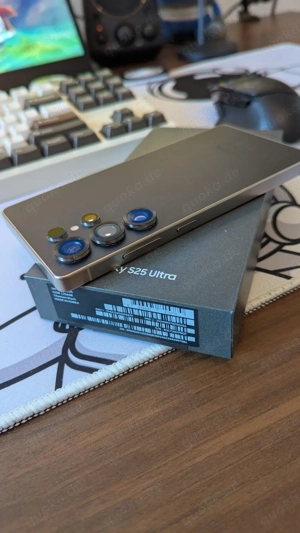 Samsung Galaxy S25 ultra 256GB + 12GB Schwarz smart phon mit Verpakung und garantie