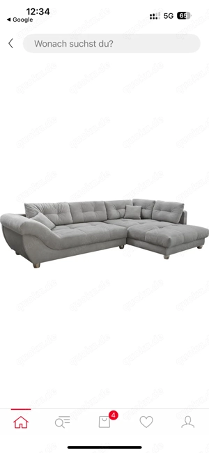 ecksofa grau