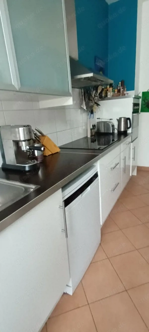 Einbauküche (IKEA, weiß Hochglanz, 350cm), Für Selbstabholung und -abbau