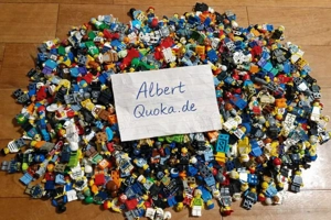 Große Sammlung von LEGO-Minifiguren (500 Stück