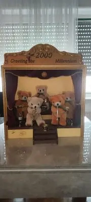 Steiff Millenium Band mit Musikwerk Limitierte Auflage 2000 Stück