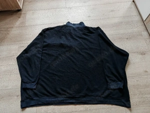 ADAMO Sweatshirt   Pulli Reißverschluss, Schwarz, Gr. 9XL (82 84)