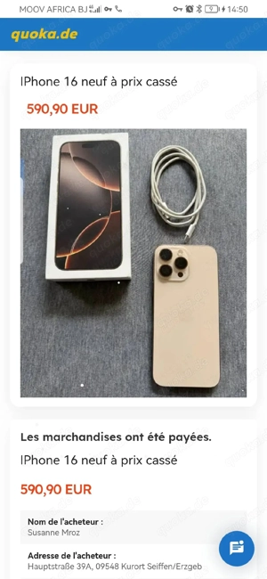 Brandneues iPhone 16   zum Schnäppchenpreis