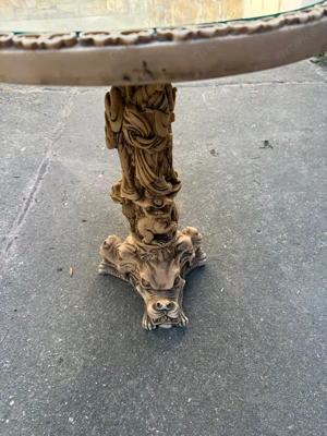 Dekorativer Beistelltisch   Säulentisch