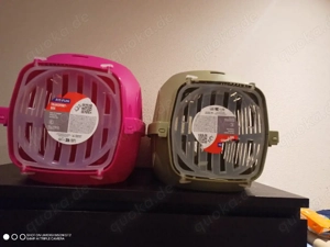 Zwei Katzen Transport Boxen 