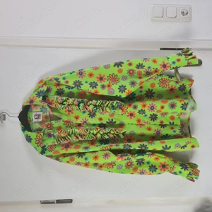 tolles Karnevalskostüm 2-teilig, Flower Power