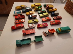 Blech Autos. 26 Stück. 