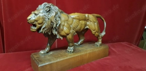 Löwe, Paul Schneider, Kunstwerk, Erzgebirge,Rarität