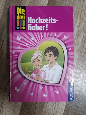 Buch Drei Ausrufezeichen Hochzeitsfieber, Kosmos Verlag