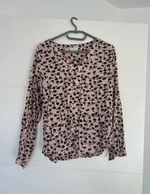 elegante Bluse mit Muster