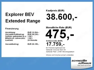 Ford Explorer BEV Extended Range RWD IACC*BLIS*360° Bild 4