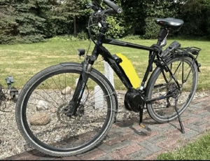 ETH 1861 Fischer Trekking E-Bike, Schwarz Matt, 28 Zoll