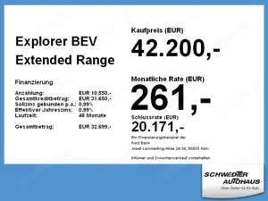 Ford Explorer BEV Extended Range RWD IACC*NAVI*BLIS Bild 3