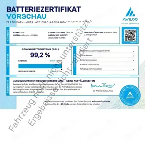 Audi A6 Sportback e-tron S-line,Matrix,Tech+,Navi+,20",AZV Bild 2