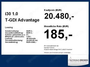 Hyundai i30 1.0 T-GDI Advantage *LED*NAVI*SHZ* Bild 4