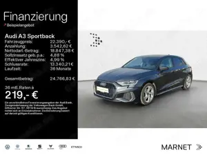Audi A3 30 TFSI S line*Navi*Alu*PDC*Virtual