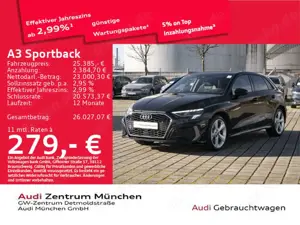 Audi A3 40 TFSI e S tronic 2x S line Navi+