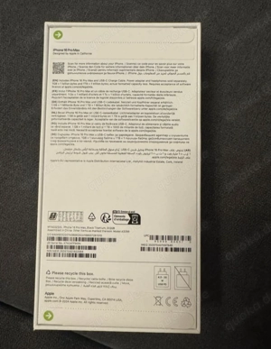 iphone 16 pro Max 512Gb Titan Schwarz Neu 