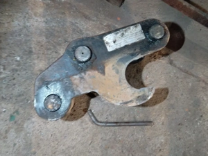Schnellwechsler Minibagger Schnellwechsler mechanisch Terex TC 35 Schaeff HR Bild 4
