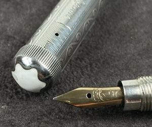 Montblanc Safety, Größe 1, Silber gepuntzt Bild 6