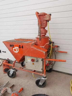 Cleaning machine PFT G4 mixing pump incl. compressor + hose + syring