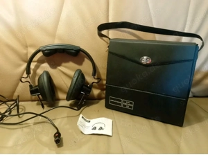 Grundig Hifi Stereo-Hörer 220  VINTAGE Kopfhörer von 1970, Tasche, Manual