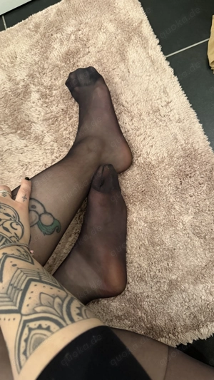 Verkaufe getragene Nylons