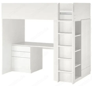 Kinder Hochbett   Bett-Chalet IKEA mit Matratze