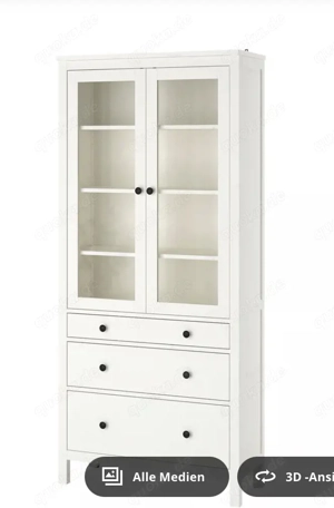 Schrank Hemnes weiß gebeizt