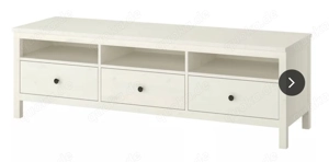 TV-Bank Hemnes weiß 