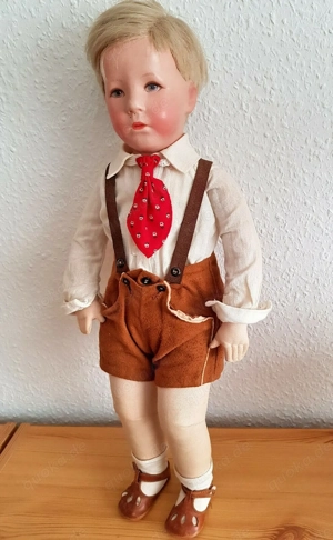 Käthe Kruse Puppe, Friedebald,Tiroleranzug,Originalkleidung