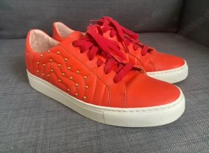 Escada Sneakers korallrot Gr. 39