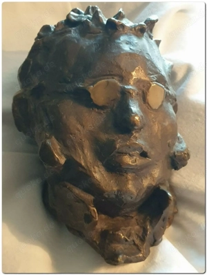 Alfred hrdlicka, bronzeskulptur, schubert, bildhauer rarität a.zöttl wien Bild 2