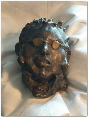 Alfred hrdlicka, bronzeskulptur, schubert, bildhauer rarität a.zöttl wien Bild 3