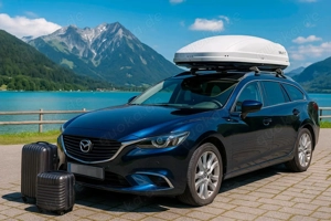Dachbox + Dachträger mieten - Jetbag für Urlaub & jedes Auto